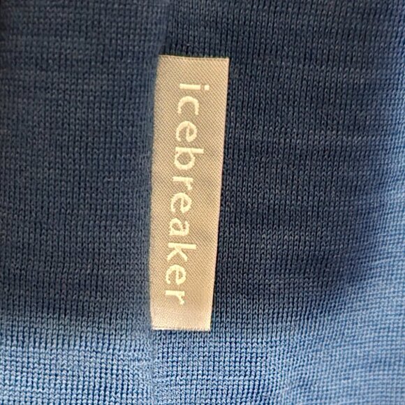 Icebreaker 200 New Zealand Merino Wool SS Polo - Blue - Sz XL* - Picture 2 of 4